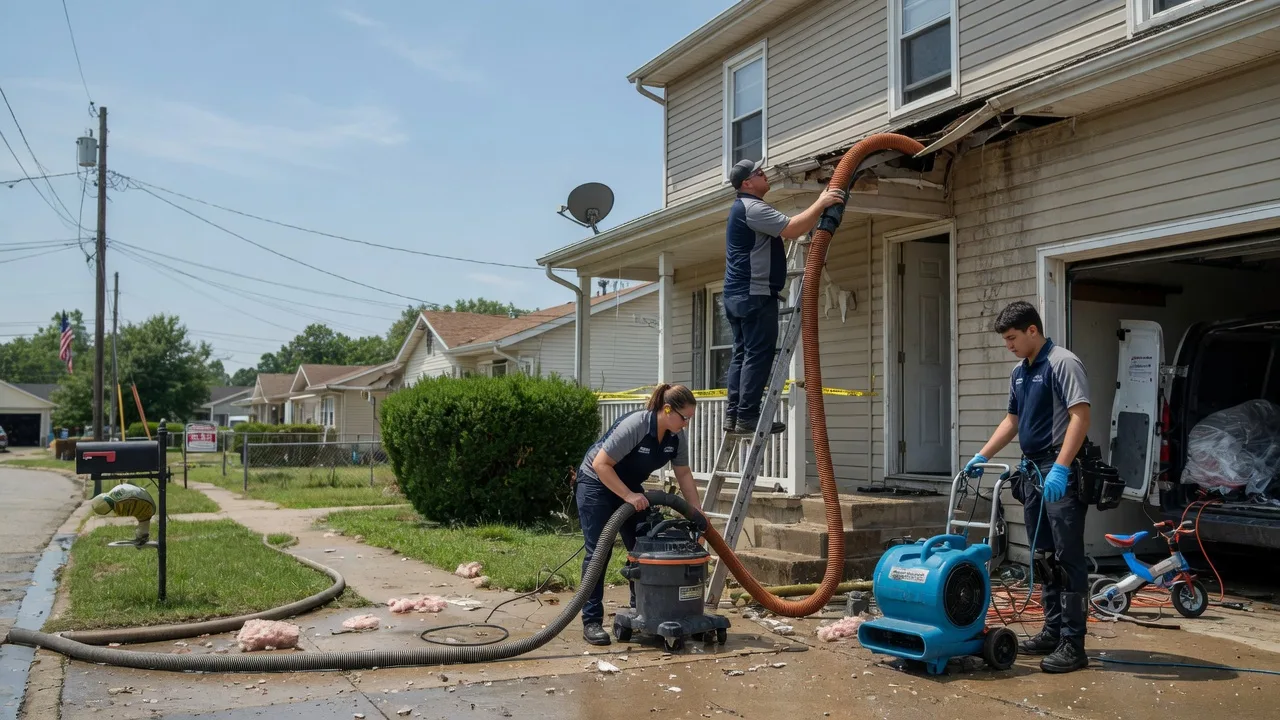 Water Damage Restoration in Plymouth, IL near me